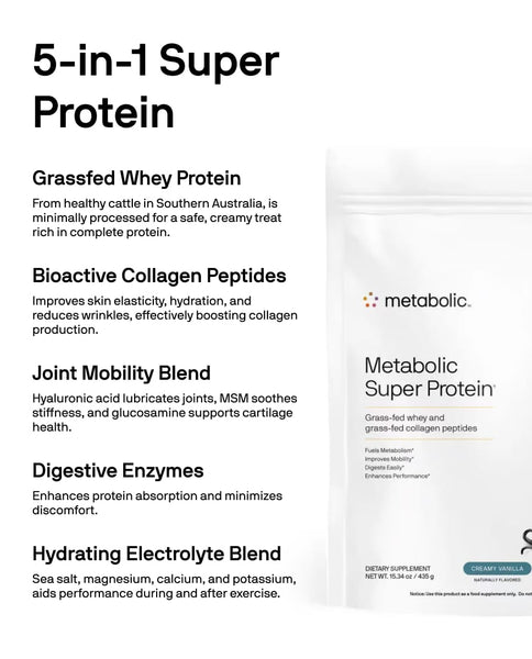 Metabolic Super Protein®: Complete 5-in-1 Shake